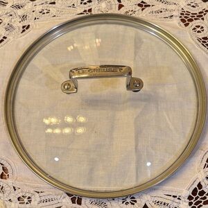 Le Creuset Glass Lid with Metallic Handle - 10 inches